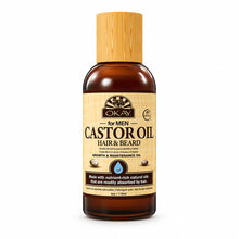 OKAYMenCastorOilBeard_HairGrowthOilLightweight4 - Brands For Less USA