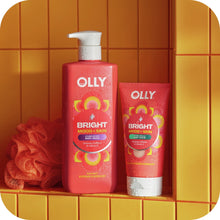 OLLY Bright Body Scrub Exfoliates & Repairs Skin Barrier Citrus Currant, 6 oz