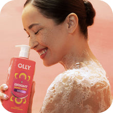 OLLY Bright Body Wash Repairs & Brightens Skin Citrus Currant, 17 oz