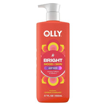 OLLY Bright Body Wash Repairs & Brightens Skin Citrus Currant, 17 oz