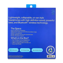 onn Wireless On-Ear Headphones