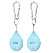 onn Wireless Item Locator 2-Pack, MFi Certified, Blue