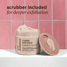 ONYX Professional Get Polished Foaming Body Scrub, Sandalwood and Warm Vanilla