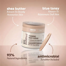 ONYX Professional Get Polished Foaming Body Scrub, Sandalwood and Warm Vanilla