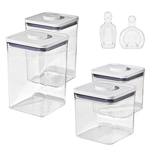 OXOSoftWorks4-piecePOPContainerSetwithRiceMeasuringCup_Scoop7 - USA Mega Market