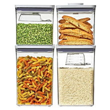 OXOSoftWorks4-piecePOPContainerSetwithRiceMeasuringCup_Scoop - USA Mega Market