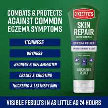 O’Keeffe’s Skin Repair Eczema Relief Body Cream, 48 Hour Moisture, 2% Colloidal Oatmeal, Unscented, 7oz Tube