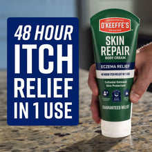 O’Keeffe’s Skin Repair Eczema Relief Body Cream, 48 Hour Moisture, 2% Colloidal Oatmeal, Unscented, 7oz Tube