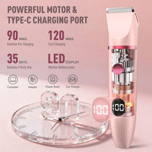 ObacreBikiniTrimmerforWomen_3in1ElectricRazorsforWomen_IPX7WaterproofWetDryBodyShaverPubicHairTrimmerFacialHairRemoverwithCeramicBladeUSBRechargeDockGiftforWomen3 - USA Mega Market