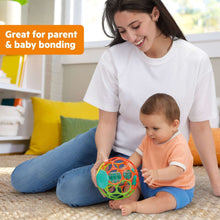 Oball Easy Grasp Rollin' Rainstick Rattle Cause & Effect Infant Toy, Unisex, 6 Inches