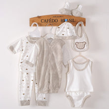 OdeerbiBabyBoyGirlClothes8PCSLayetteSetNewbornTops_Hat_Pants_Bib_SockShose_Romper1 - USA Mega Market