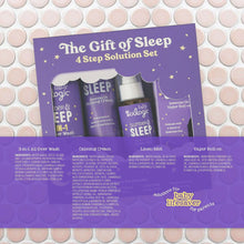 Oilogic, The Gift of Sleep, Baby Sleep Bundle using Essential Oils, Essential Oil Roll on .2 oz, All-Over Wash 9 oz, Calming Cream 5 oz, Linen Mist, 4 oz