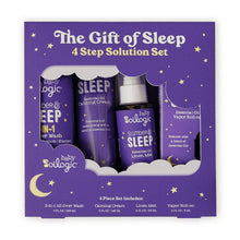 Oilogic_TheGiftofSleep_BabySleepBundleusingEssentialOils_EssentialOilRollon.2oz_All-OverWash9oz_CalmingCream5oz_LinenMist_4oz - USA Mega Market