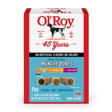 Ol_RoyMunchyBoneDogTreats_VarietyPack_60oz_21Count - USA Mega Market