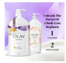 Gel de ducha Olay Age Defying para mujer, con vitamina E, dosificador, 975 ml