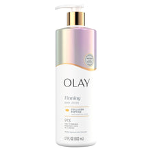 Olay Firming Body Lotion, Hydrating, Collagen, Pump 17 fl oz (PACK OF 3)