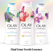 Olay Fresh Outlast Women's Body Wash, White Strawberry & Mint, 22 fl oz
