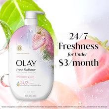 OlayFreshRadianceBodyWash_Strawberry_Mint_withVitaminB3_35oz6 - USA Mega Market