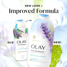 Olay Fresh Radiance Body Wash with Essence of Birch Water and Lavender, Vitamin B3 and Antioxidant Blend