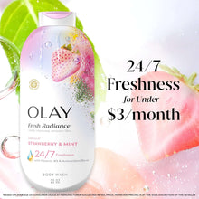 OlayFreshRadianceBodyWashwithEssenceofStrawberryandMint-VitaminB3andAntioxidantBlend5-_8 - USA Mega Market