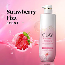 OlayIntenselyHydratingBodyWashwithHyaluronicSerumComplex_StrawberryFizzScent_20floz4 - USA Mega Market