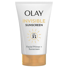 Protector solar invisible Olay SPF35, 50 ml, paquete de 2