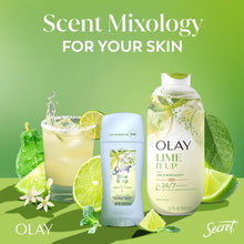 Olay Lime It Up Body Wash with Notes of Lime and Bergamot, Vitamin B3 and Antioxidant Blend, 22oz