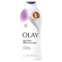 Olay Ultra Moisture Body Wash, Age Defy Body Wash Vitamin B3 & Hyaluronic, 22 FL OZ