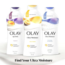 Olay Ultra Moisture Body Wash with Shea Butter, 22 fl oz