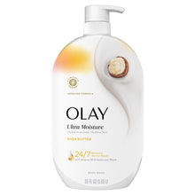 Olay Ultra Moisture Body Wash with Shea Butter, Vitamin B3 and Hyaluronic Blend, 35oz