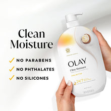 Olay Ultra Moisture Body Wash with Shea Butter, Vitamin B3 and Hyaluronic Blend, 35oz
