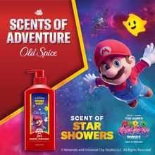 (3 PACK ) Old Spice 2-in-1 Mens Shampoo and Conditioner, Cosmic Quest, Old Spice x The Super Mario Galaxy Movie, 21.9 fl oz