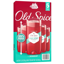OldSpiceDeodorantforMen-PureSportHighEndurance-3oz-5-pack1-_1 - USA Mega Market