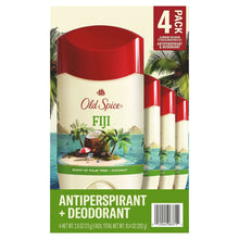 Old Spice Fiji Antiperspirant Deodorant, Palm Tree + Coconut, 2.6 oz., 4 pk.