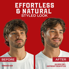Old Spice Lightweight Cream for Men, Healthy and Strong with Vitamin E and Biotin, Men's Hair Styling Lightweight Cream, Low-Medium Hold, Matte Finish, 2.22 oz (PACK OF 3 )