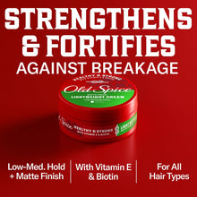 Old Spice Lightweight Cream for Men, Healthy and Strong with Vitamin E and Biotin, Men's Hair Styling Lightweight Cream, Low-Medium Hold, Matte Finish, 2.22 oz (PACK OF 3 )