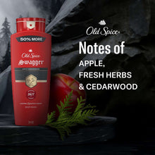 Old Spice Men's Body Wash, Swagger Cedarwood Scent, 24 fl oz