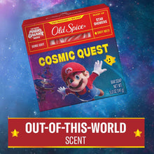 Old Spice Men's Cold Processed Bar Soap, Cosmic Quest, Old Spice x The Super Mario Galaxy Movie, 5 oz