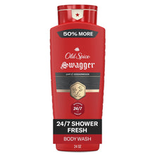 Old Spice Men's Body Wash, Swagger Cedarwood Scent, 24 fl oz