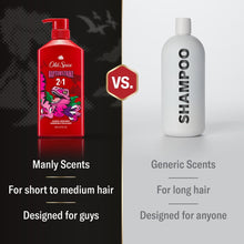 Old Spice Raptorstrike 2in1 Shampoo & Conditioner for Men, Healthy Looking & Clean Hair, 21.9 fl oz (PACK OF 3 )