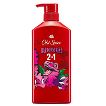 Old Spice Raptorstrike 2in1 Shampoo & Conditioner for Men, Healthy Looking & Clean Hair, 21.9 fl oz (PACK OF 3 )