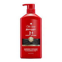 (3 PACK )Old Spice Swagger 2 in 1 Men's Shampoo and Conditioner, 21.9 fl oz