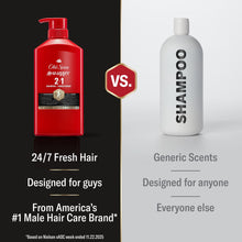 (3 PACK )Old Spice Swagger 2 in 1 Men's Shampoo and Conditioner, 21.9 fl oz