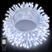 Ollny 66ft 200 LED Christmas String Lights, 8 Lighting Modes 3 Timing Waterproof Indoor Outdoor Christmas Lights for Holiday Decorations, White