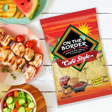 On The Border Cafe Tortilla Chips, 23.5 oz. (PACK OF 3 )