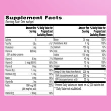 One A Day Women's Prenatal Multivitamin with Folic Acid, DHA and Iron, 60 Ct