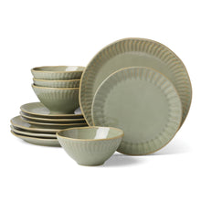 Oneida-Entertain-365-12-Piece-Artisanal-Green-Stripe-Stoneware-Tableware-Set-Service-for-4_9adaa7c8-aca3-4e4b-8f7b-c8574629301a.8ee66b40ccdbdc199171361ba14c33e7 - USA Mega Market