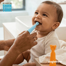 Oogiebear Baby Manual Toothbrush and Tongue Scraper – Finger Brush for Newborns and Infants, Silicone bristles, BPA-Free Dental Kit