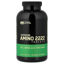 Optimum Nutrition, Superior Amino 2222, 160 Tablets
