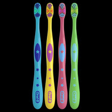 Oral-B Kids Toothbrush with Space Designs, Extra Soft Bristles, 4 Pack, for Children Ages 2+